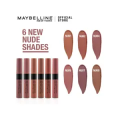 06 ITEMS ROUGE À LÈVRES NUDE MAT LIQUIDE SENSATIONNEL
