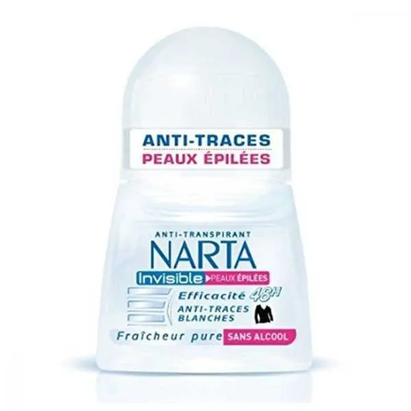 Narta – Déodorant roll on efficacité fraîcheur anti transpirant 48h – 50ml