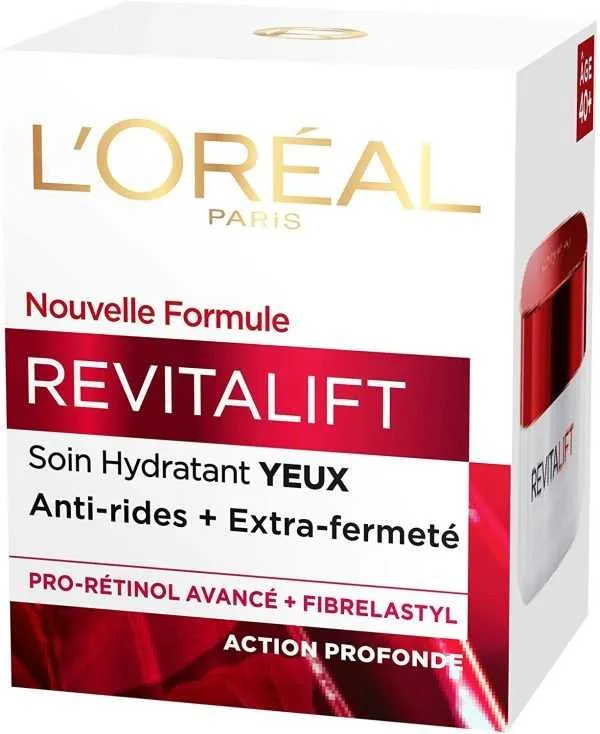 L’Oréal Skin Expert – Revitalift soin hydratant yeux anti-rides et extra-fermeté – 15ml