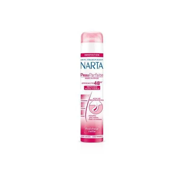 NARTA – PEAU PARFAITE FEMME 200ML Anti-transpirant – Réducteur de Poil 48h