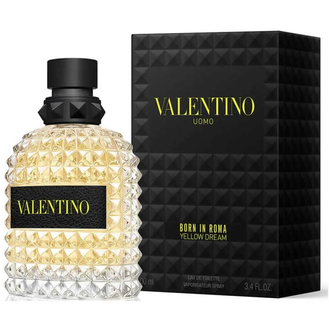 VALENTINO UOMO BORN IN ROMA YELLOW MEN SP 100ML