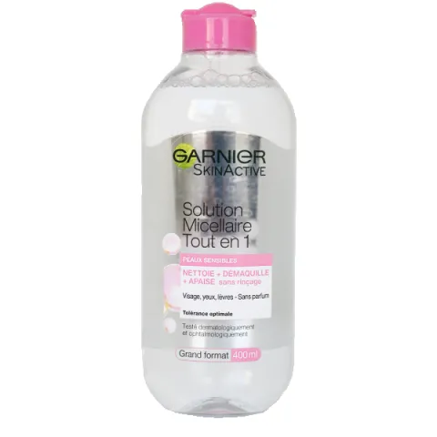 SkinActive – Eau micellaire peaux sensibles – 400ml