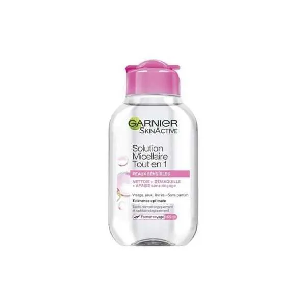 SkinActive – Eau micellaire pour peaux sensibles – 100ml