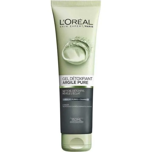 L’Oréal Skin Expert – Gel Exfoliant à l’argile pure – 150ml