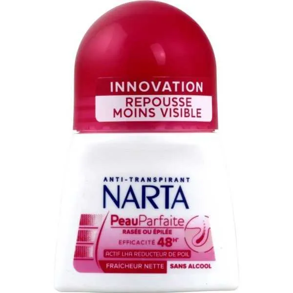 NARTA -Déodorant Roll On pour femmes Peau Parfaite – 50 ml